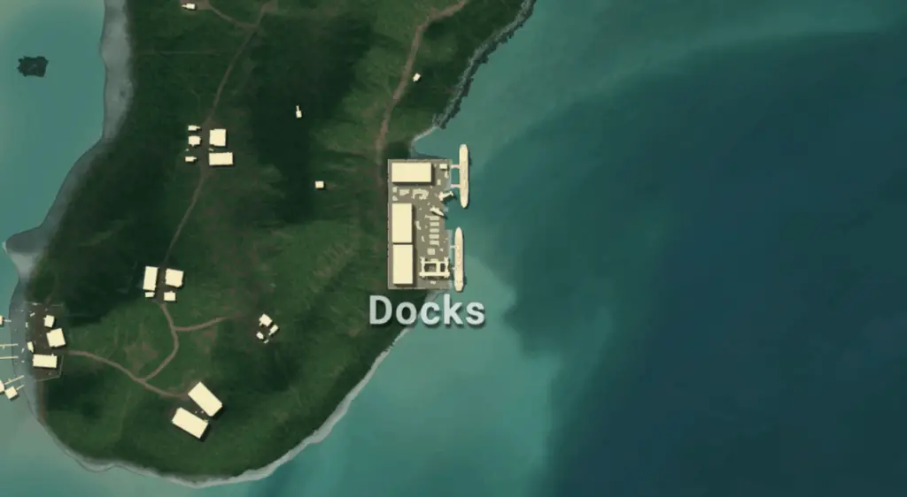 Docks PUBG Sanhok Best Landing Spot