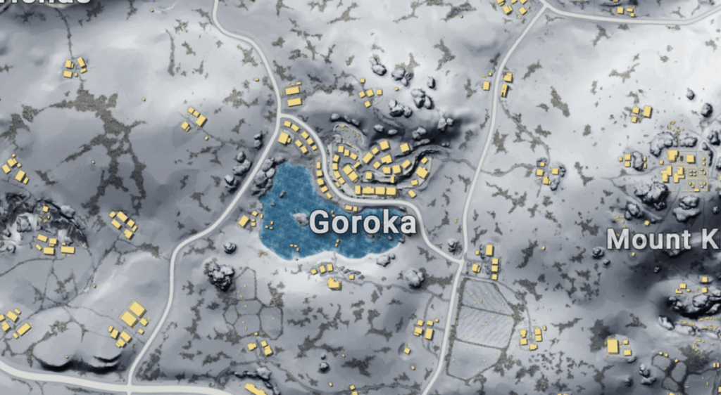 Goroka Drop Spot PUBG