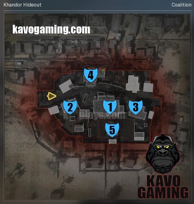 Khandor Hideout Hardpoint Locations & Rotations