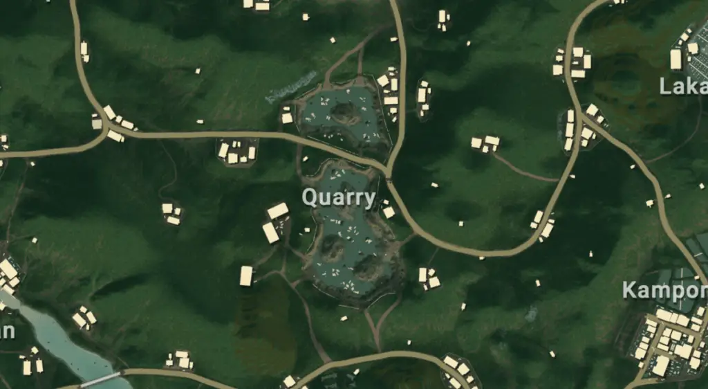 Quarry PUBG Sanhok Best Landing Spot