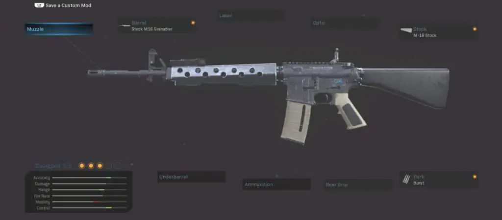How to make the M16 in Modern Warfare