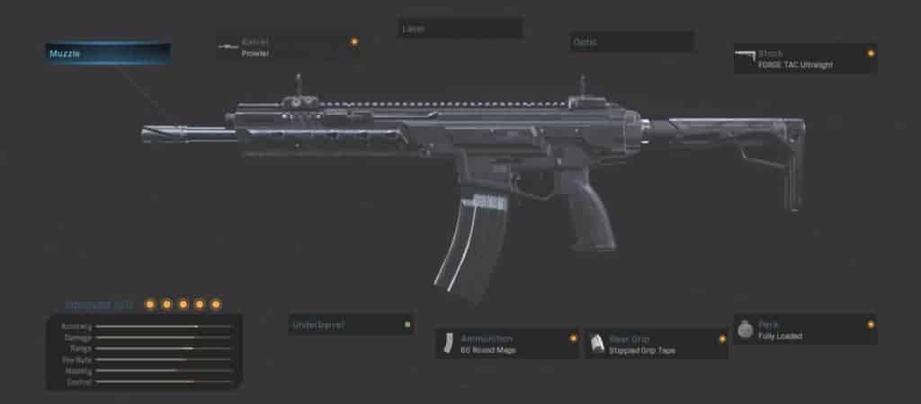 Kilo 141 Fully Loaded Class Attachment Setup