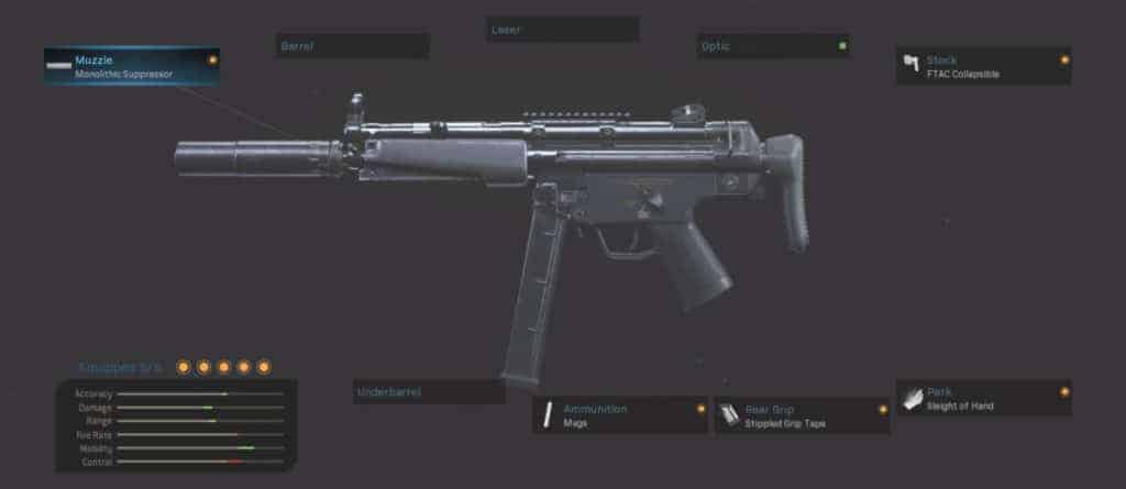 mp5 call of duty