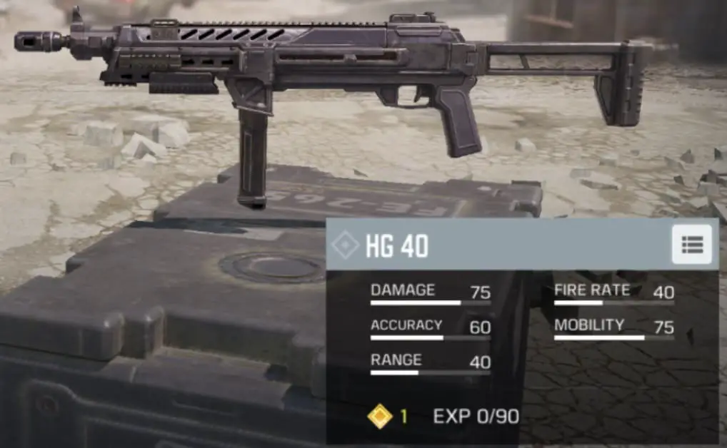 HG40 Stats Best Class Setups & Attachments COD Mobile – Kavo Gaming