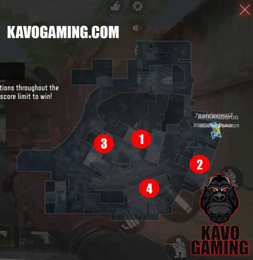 Firing Range Hardpoint Locations and Rotations COD Mobile