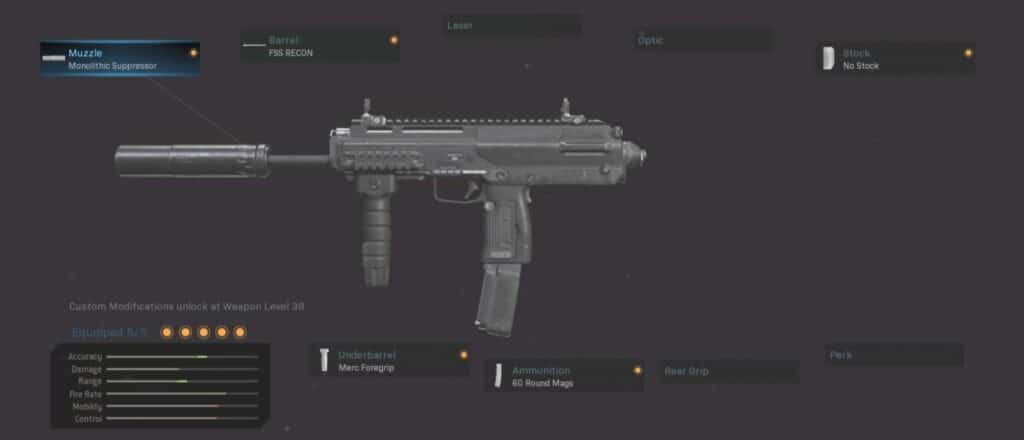 MP7 Warzone best loadout: All Rounder