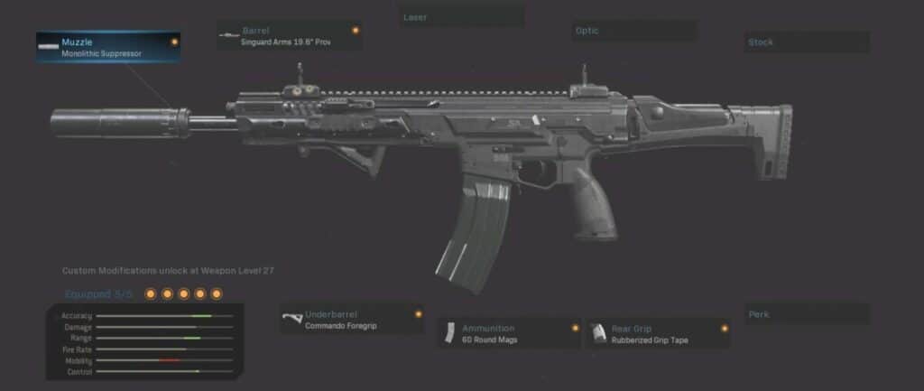 Kilo 141 Best Warzone Loadout: Hard carry