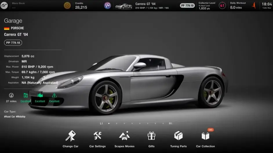Porsche Carrera GT Best Speed Tune Gran Turismo 7 - Kavo Gaming