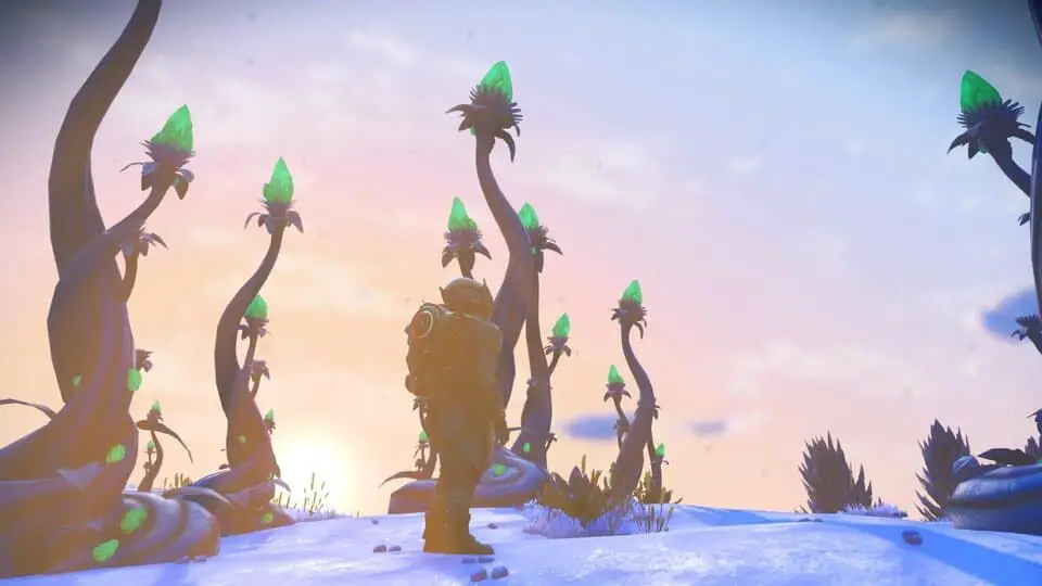 How To Make Glass In No Mans Sky? Frostwort Plants